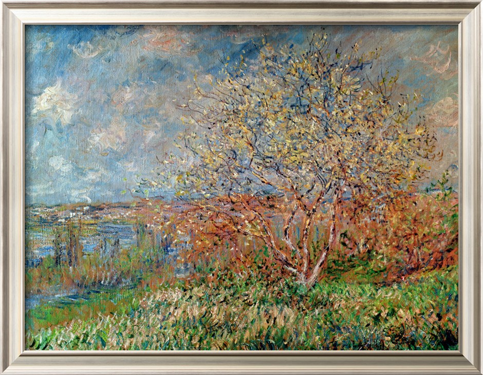 Spring, 1880-Claude Monet Painting